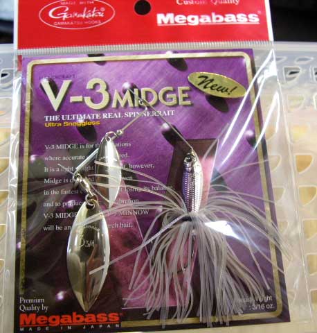 V-3 MIDGE Double Willow Silver Shad V-3 MIDGE Double Willow Silver Shad