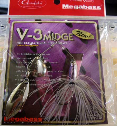 V-3 MIDGE Tandem Willow Silver Shad V-3 MIDGE Tandem Willow Silver Shad