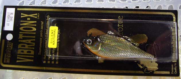 VIBRATION-X SILENT NATURAL GG STARDUS SHAD OB - Click Image to Close