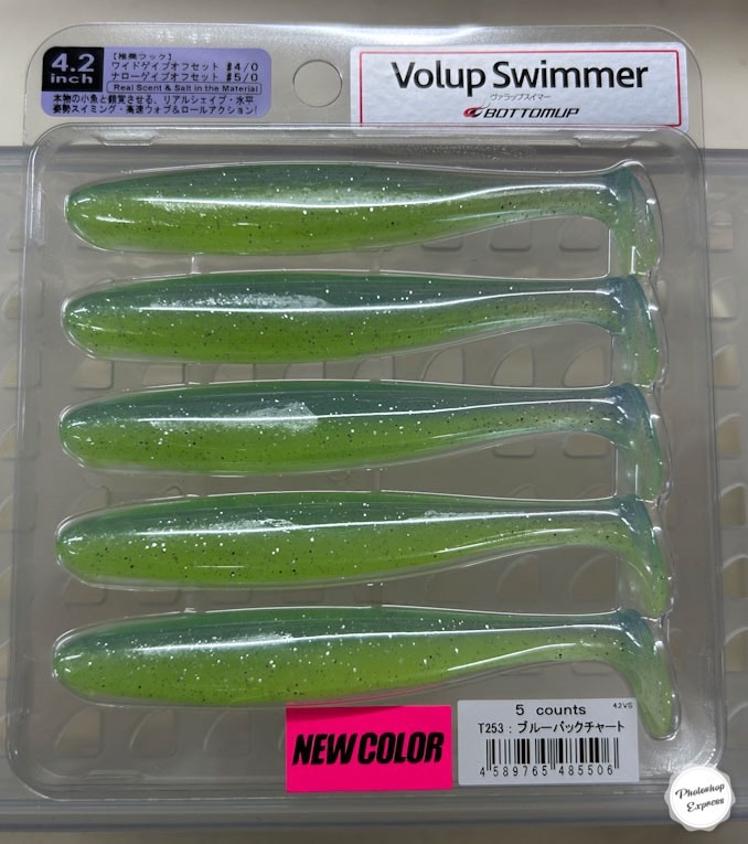 Volup Swimmer 4.2inch Blue Back Chart