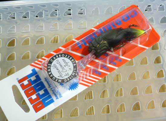 RABEL x Megabass Deep Wee Craw Lime Chart Craw RABEL x Megabass Deep Wee Craw Lime Chart Craw