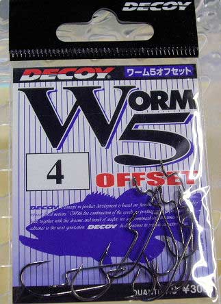 DECOY WORM 5 OFFSET #4 DECOY WORM 5 OFFSET #4