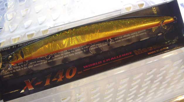 X-140 WORLD CHALLENGE GG MEGABASS KINKURO X-140 WORLD CHALLENGE GG MEGABASS KINKURO