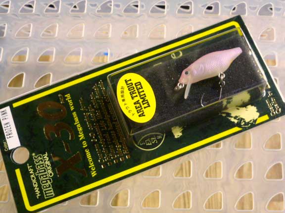 X-30 AREA TROUT LIMITED FROZEN PINK X-30 AREA TROUT LIMITED FROZEN PINK