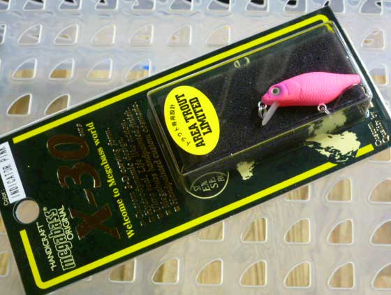X-30 AREA TROUT LIMITED INDICATOR PINK X-30 AREA TROUT LIMITED INDICATOR PINK