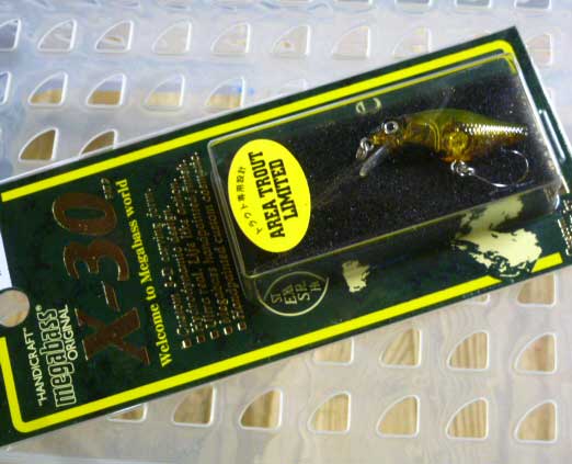 X-30 AREA TROUT LIMITED KAREHOUSHI X-30 AREA TROUT LIMITED KAREHOUSHI
