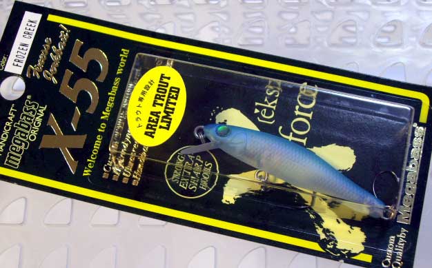 X-55F AREA TROUT LIMITED FROZEN CREEK X-55F AREA TROUT LIMITED FROZEN CREEK