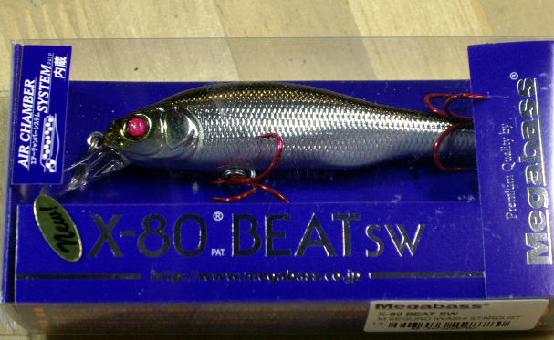 X-80 BEAT SW M SEGURO IWASHI STARDUST X-80 BEAT SW M SEGURO IWASHI STARDUST