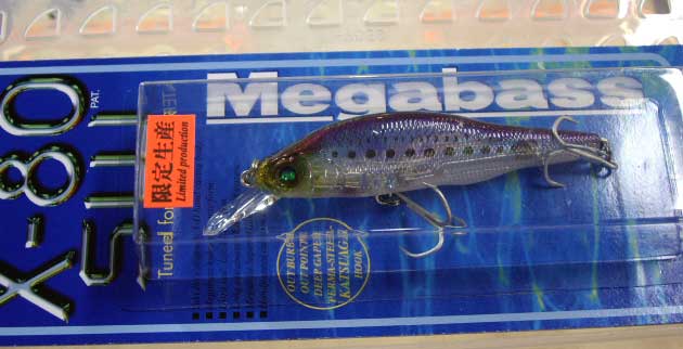 X-80 SW Clear Iwashi (Limited Color) X-80 SW Clear Iwashi (Limited Color)