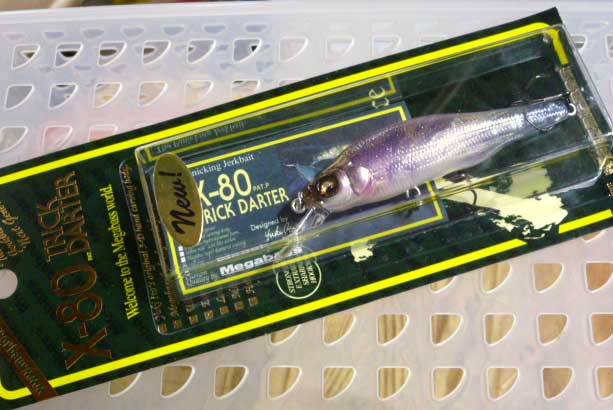 X-80 TRICK DARTER GLX Natural Shad X-80 TRICK DARTER GLX Natural Shad