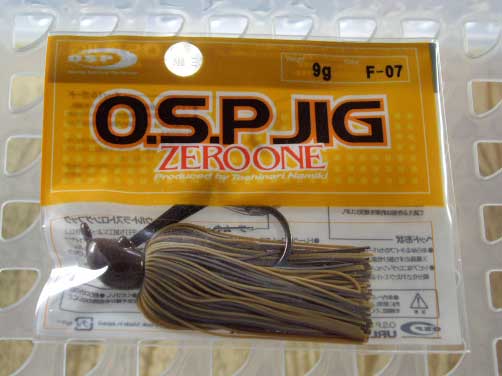O.S.P. JIG ZERO ONE 9g F-07