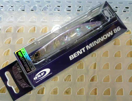 Bent Minnow 86F ABALONE Purple Neon