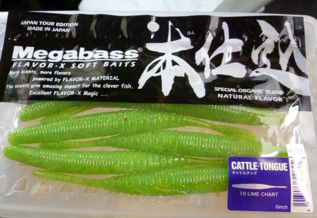 CATTLE TONGUE 6inch Lime Chart CATTLE TONGUE 6inch Lime Chart