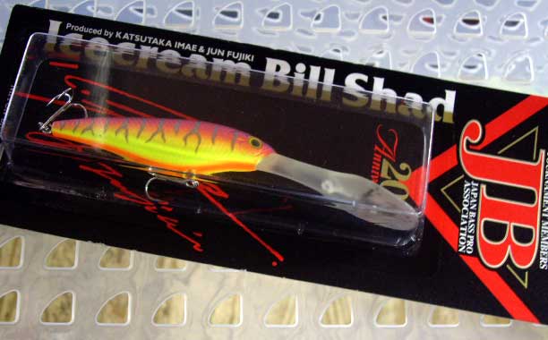 New ICE CREAM BILL SHAD Mat red Hot Tiger