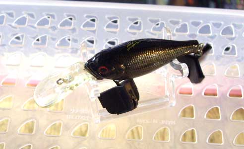 USED #32226 DEEP-X 100 GG DEADLY BLACK SHAD