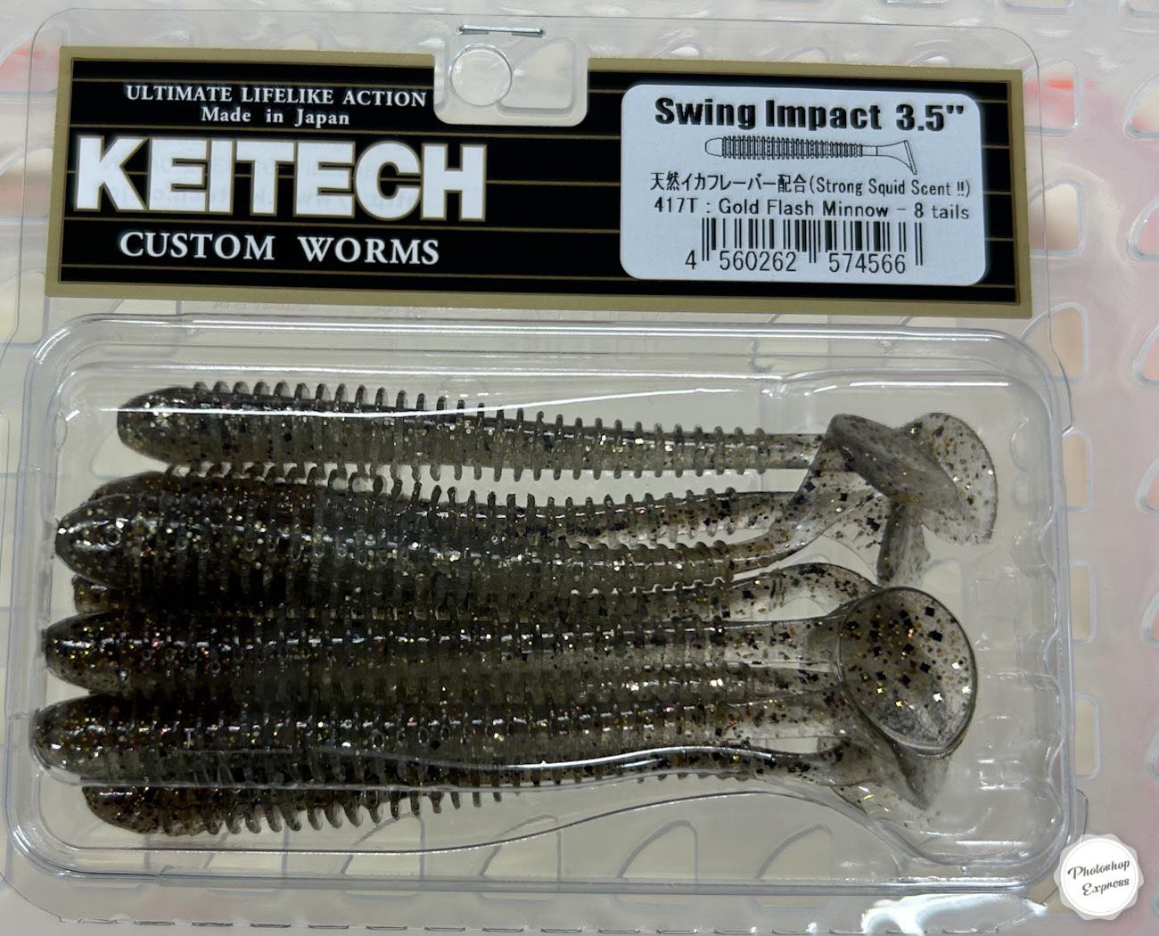 SWING IMPACT 3.5inch 417:Gold Flash Minnow - Click Image to Close
