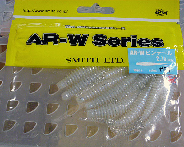 AR-W PIN TAIL 2.75inch 54:Pearl Clear Silver