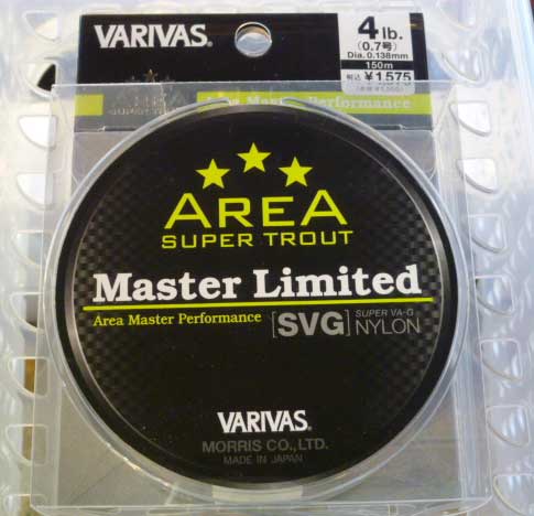 VARUVAS AREA MASTER LIMITED SVG NYLON 4Lbs [150m] - ウインドウを閉じる