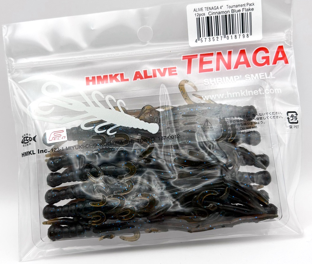 ALIVE TENAGA 4inch Tournament Pack Cinnamon Blue Flake