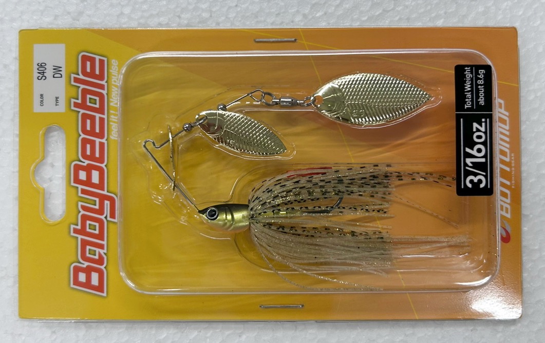 BabyBeeble 3/16oz DW #406 Golden Shiner