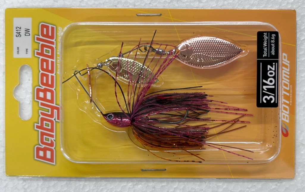 BabyBeeble 3/16oz DW #412 Burning Shad