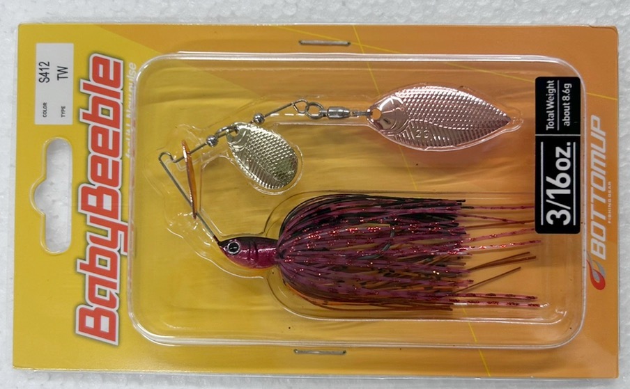 BabyBeeble 3/16oz TW #412 Burning Shad