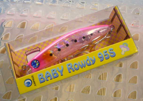 Baby Rowdy 95S Pink Head Glow Clear