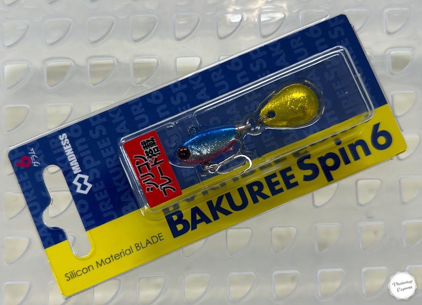 BAKUREE SPIN 6 Silver Powder Blue Pink