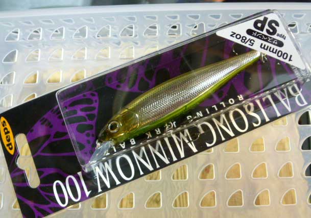 BALISONG MINNOW 100SP Grass Belly Shiner