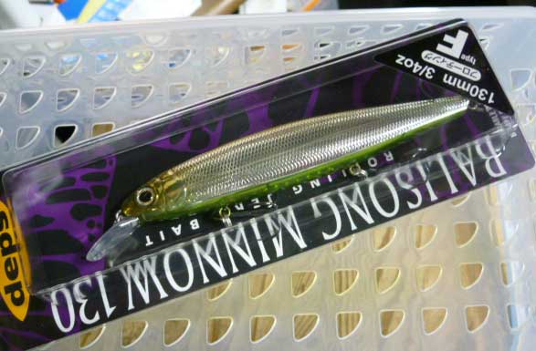 BALISONG MINNOW 130F Grass Belly Shiner