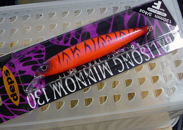 BALISONG MINNOW 130F Redly Tiger