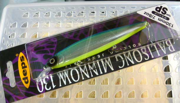 BALISONG MINNOW 130SP GM Blue Back Chart