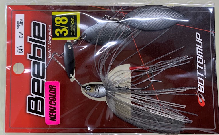 Beeble 3/8oz DW S414 Stealth Shad - Click Image to Close