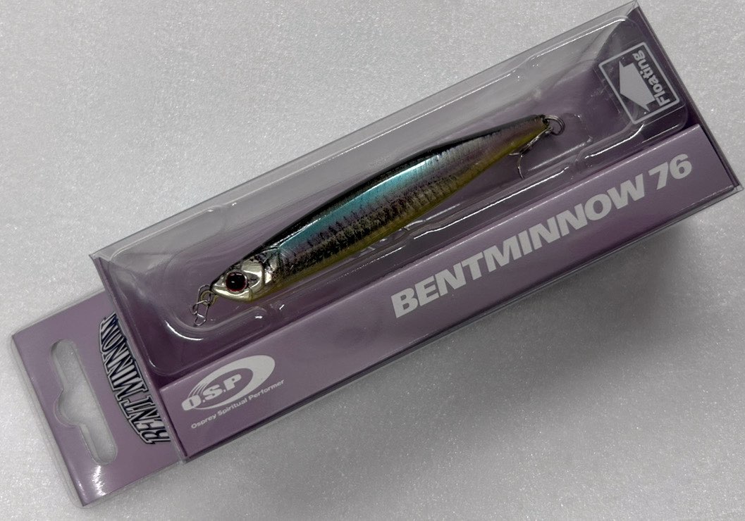 Bent Minnow 76F Real Gold Wakasagi