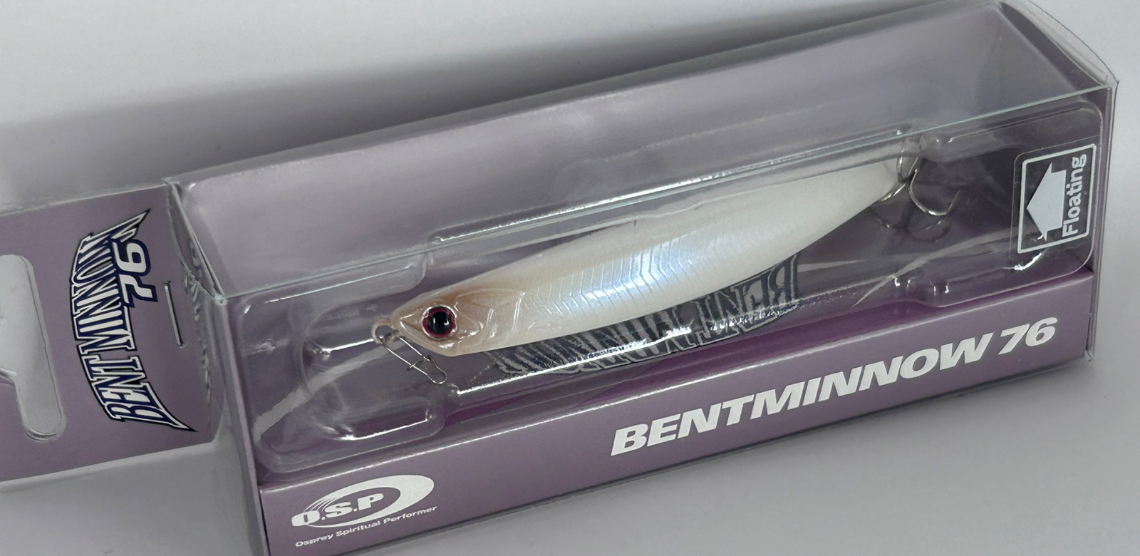 Bent Minnow 76F Ghost Pearl