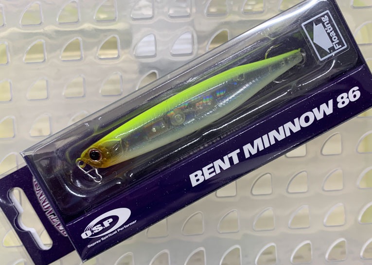 Bent Minnow 86F Chart Back Ghost - Click Image to Close