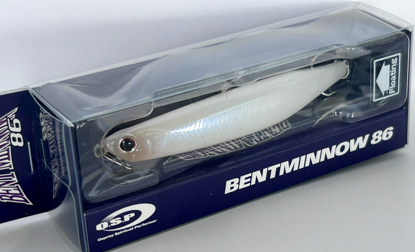 Bent Minnow 86F Ghost Pearl