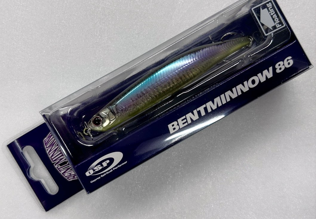 Bent Minnow 86F Real Gold Wakasagi