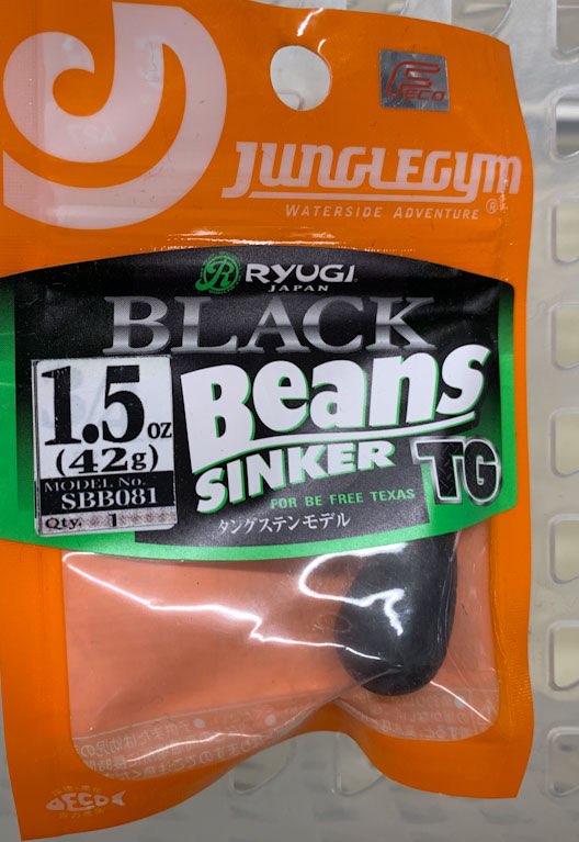 Black Beans Sinker TG 42g - Click Image to Close
