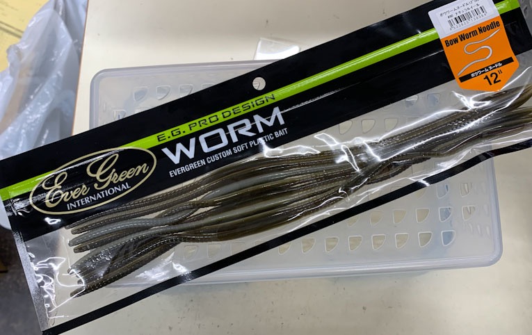 Bow Worm Noodle 12inch Natural Eel