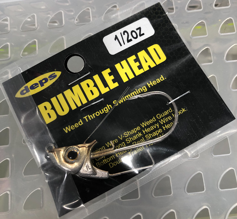 Bumble Head 1/2oz #02 Golden Shad - Click Image to Close