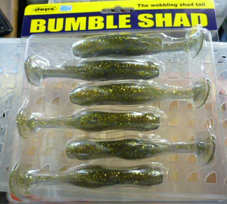 BUMBLE SHAD 4inch Golden Shiner
