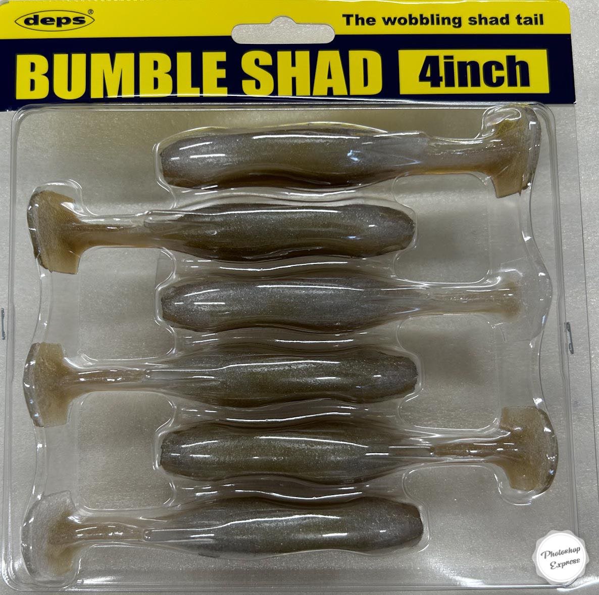 BUMBLE SHAD 4inch Wakasagi - Click Image to Close