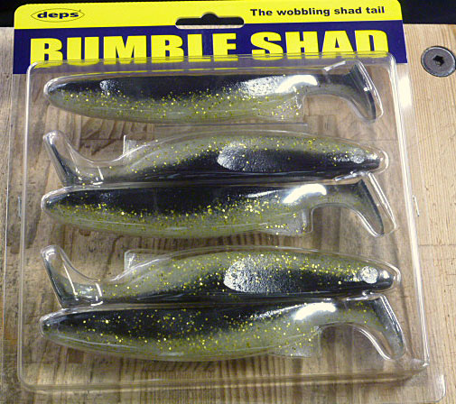 BUMBLE SHAD 6inch Golden Shiner