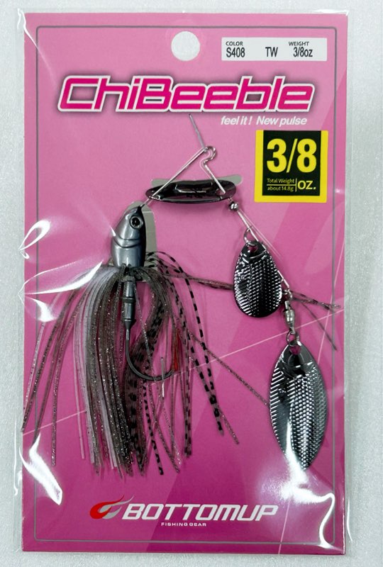 ChiBeeble 3/8oz TW #408 Smokin Shad
