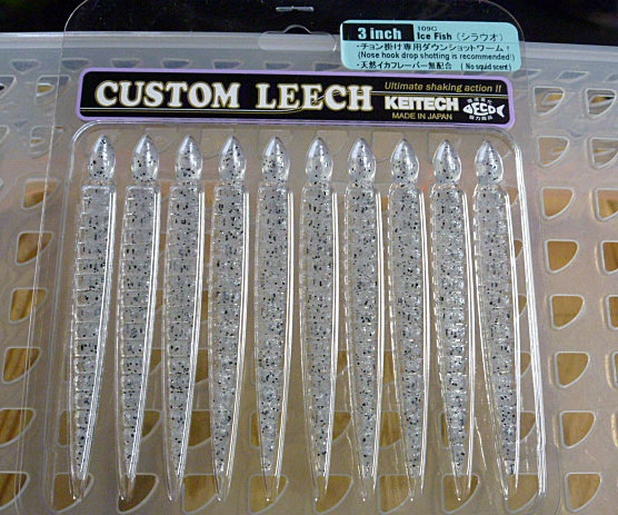 Custom Leech 3inch #109C Ice Fish - Click Image to Close