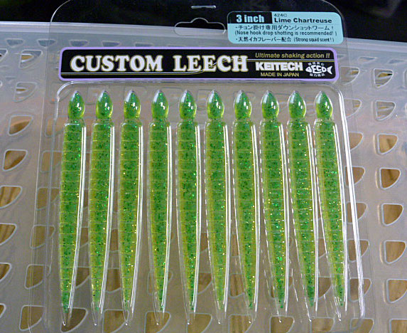Custom Leech 3inch #424C Lime Chart