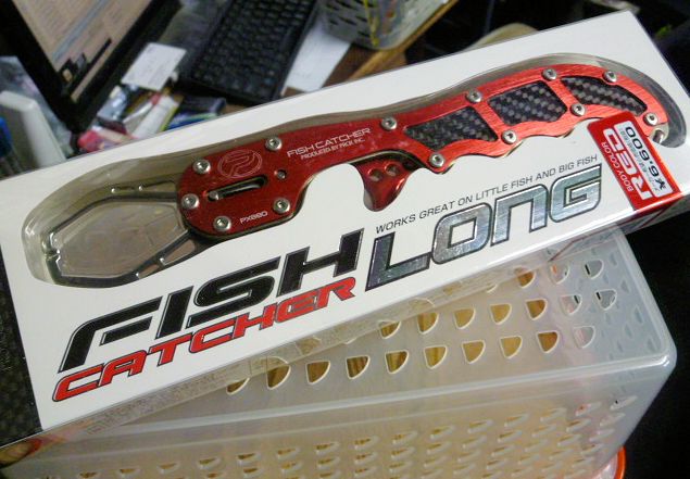 PROX Fish Catcher "Long" Red - Click Image to Close