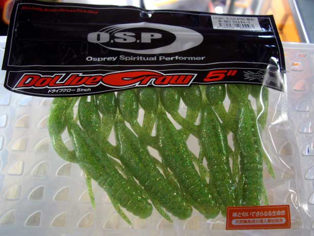 DoLive Craw 5inch Lime Chart