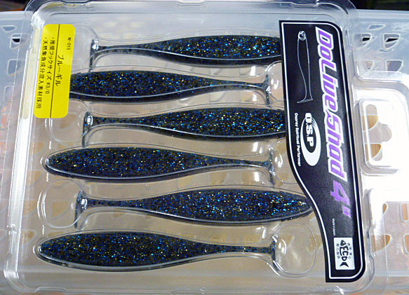 Dolive Shad 4.0inch Blue Gill